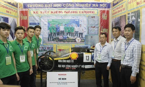 Hanoi University of Industry participating Entech Hanoi 2016