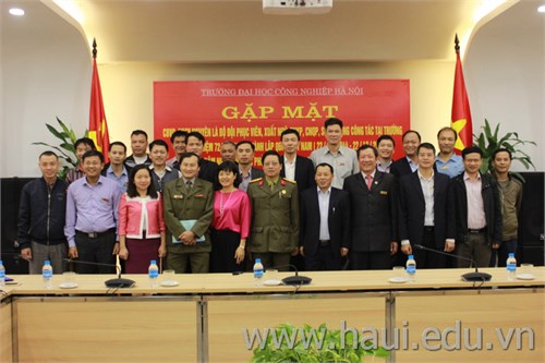 Gặp mặt nhân kỷ niệm 72 năm Ngày thành lập Quân đội nhân dân Việt Nam