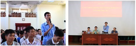 Inauguration ceremony of the scientific research initiative & students’ Robocon- 2016-2017 academic year