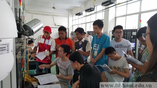 Training workshop in preparation for “The ASEAN Skills Competition 2016 - Internet of Things”