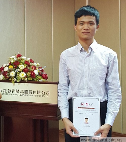 Training workshop in preparation for “The ASEAN Skills Competition 2016 - Internet of Things”