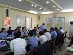 Project appraisal meeting at institutional level in Hai Duong in 2016
