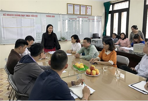 Buổi gặp mặt giữa cán bộ giáo viên Khoa Lý luận Chính trị - Pháp luật và sinh viên Đại học Sư phạm Hà Nội, Học viện Báo chí tuyên truyền