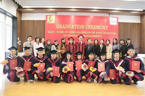 York St John graduates' Graduation Ceremony