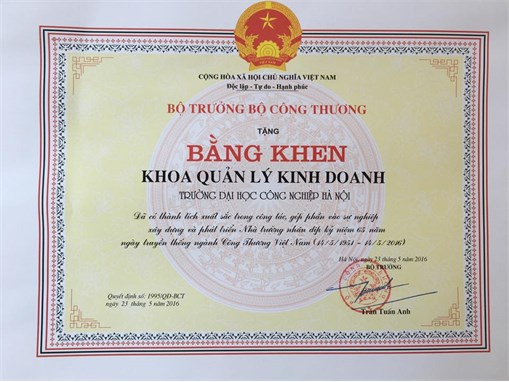 Giới thiệu chung về Khoa Quản lý kinh doanh