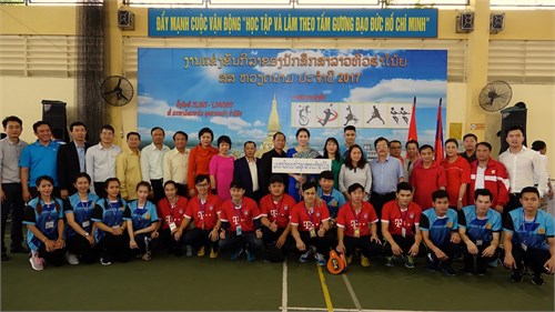 Khai mạc Đại hội thể thao lưu học sinh Lào năm 2017