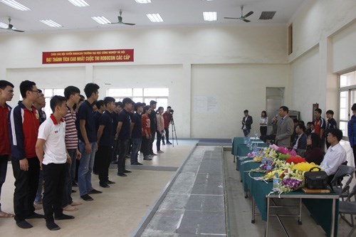 Organizing `Robocon Vietnam 2017` Competition at HaUI Level