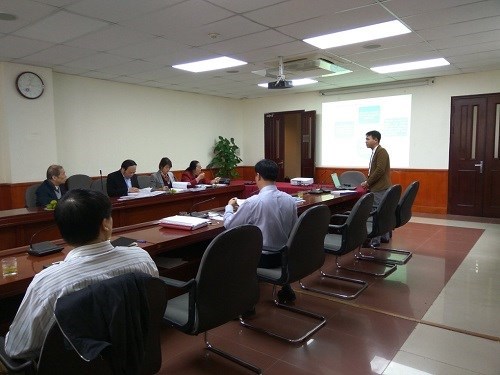 2016 Science Research Project Appraisal Meeting at Ministry of Industry and Trade Level