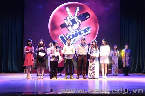 Chung khảo và trao giải thưởng cuộc thi `Giọng hát hay Học sinh sinh viên` năm 2017