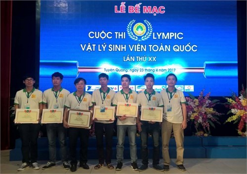 2017 National Student Physics Olympiad: Hanoi University of Industry Wins The Second Prize