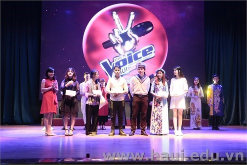 The final gala and award ceremony of “The Voice HaUI” 2017