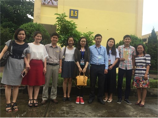 Gặp mặt và giao lưu giữa giảng viên và sinh viên Khoa Công nghệ Hóa, Trường Đại học Công nghiệp Hà Nội với Đoàn giảng viên và sinh viên Khoa Kỹ thuật Hóa học, Trường Đại học Khoa học và Công nghệ Côn minh- Trung Quốc