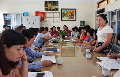 HỘI NGHỊ CÔNG CHỨC, VIÊN CHỨC, TỔNG KẾT NĂM HỌC 2016-2017 VÀ TRIỂN KHAI NHIỆM VỤ NĂM HỌC 2017-2018