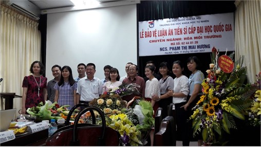 Lễ bảo vệ luận án tiến sĩ của Giảng viên - NCS Phạm Thị Mai Hương