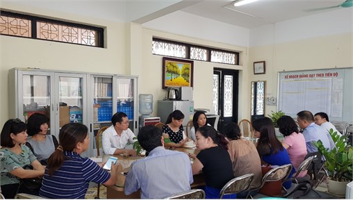 Hội đồng Khoa học Khoa Lý luận Chính trị - Pháp luật xét duyệt đề tài nghiên cứu khoa học năm 2018