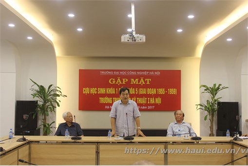 HaUI’s Reunion of former students of cohorts 1-5 (1955-1959)