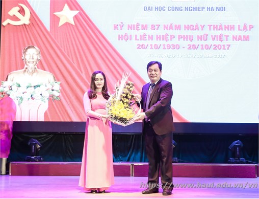 Trường Đại học Công nghiệp Hà Nội: Kỷ niệm 87 năm thành lập Hội LHPN Việt Nam