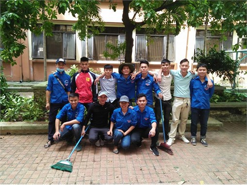 Liên chi đoàn trung tâm Việt Nhật phát động phong trào thực hiện 5S – Vì môi trường xanh, sạch, đẹp