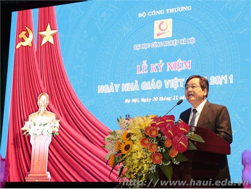 Trường Đại học công nghiệp Hà Nội: Long trọng tổ chức Lễ kỷ niệm ngày Nhà giáo Việt Nam 20/11 và trao tặng các danh hiệu thi đua, khen thưởng năm học 2016 – 2017