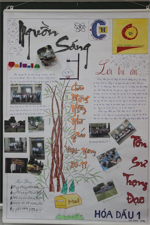 Tổng kết và trao giải Cuộc thi Làm báo tường chào mừng ngày Nhà giáo Việt Nam 20-11
