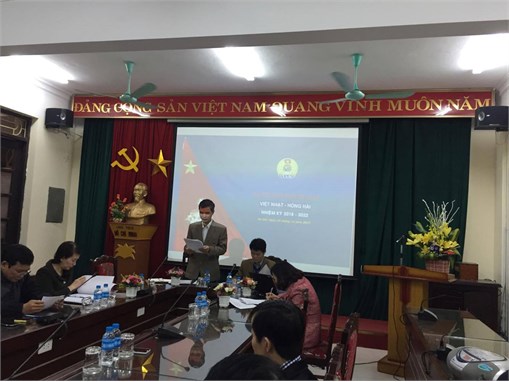 Đại hội công đoàn bộ phận Trung tâm Việt Nhật – Hồng Hải nhiệm kỳ 2018 – 2022