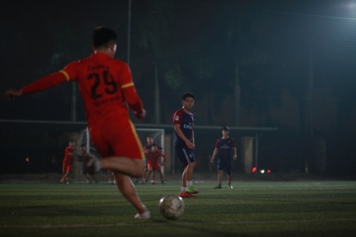 Chung kết giải bóng đá truyền thống HSSV lần thứ 17 khoa Điện Tử.