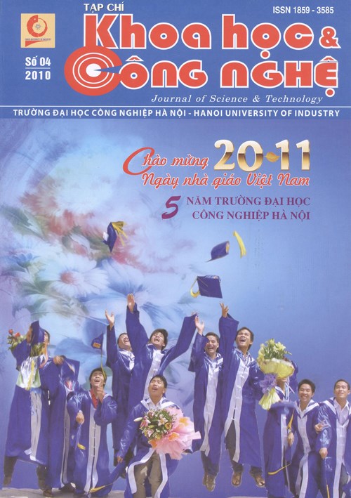 Tạp chí Khoa học và Công nghệ số 04 (12/2010)