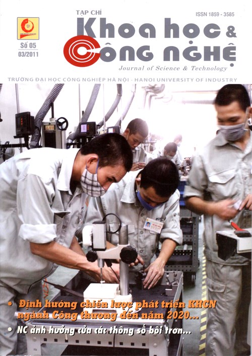 Tạp chí Khoa học và Công nghệ số 05 (03/2011)