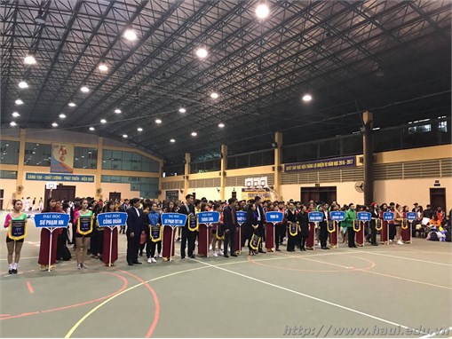 Chung kết giải `Khiêu vũ thể thao – Giải thể dục Aerobic sinh viên thành phố Hà Nội năm 2017”