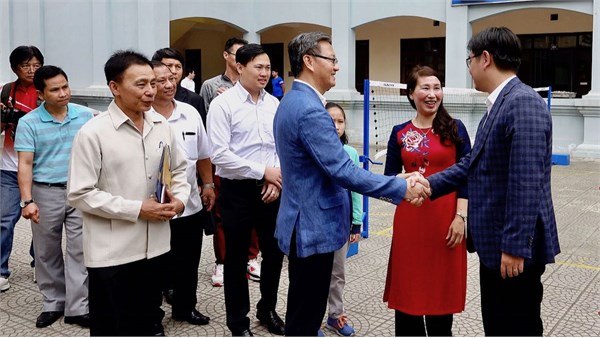 Khai mạc Đại hội thể thao lưu học sinh Lào toàn thành phố Hà Nội năm 2018