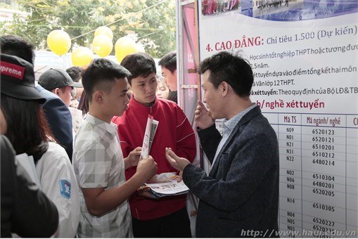 Hanoi University of Industry participates in the 2018 Enrollment – Career Consultation Fair