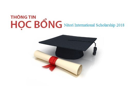 Thông báo Chương trình học bổng “Nitori International Scholarship 2018”