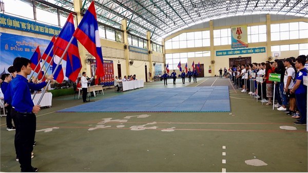Bế mạc và trao giải Đại hội Thể thao Lưu học sinh Lào thành phố Hà Nội năm 2018