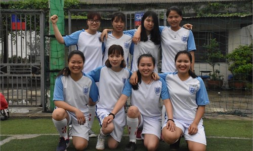 Giải bóng đá nữ Khoa Ngoại ngữ 2018