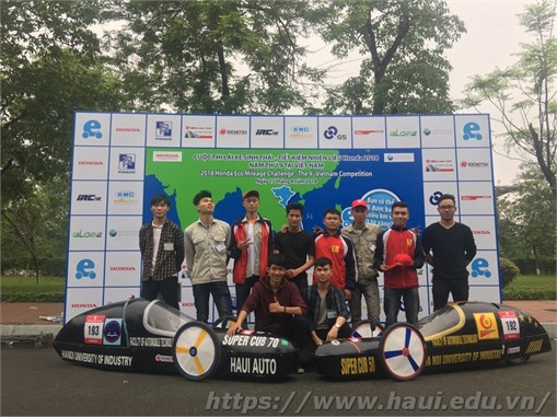 Đội tuyển SUPERCUB 50 – Đại Công nghiệp Hà Nội vô địch cuộc thi Lái xe sinh thái - Tiết kiệm nhiên liệu Honda 2018