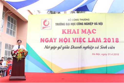 Ngày hội việc làm 2018 tại Đại học Công nghiệp Hà Nội