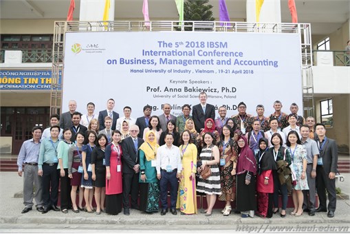 The 5th IBSM 2018 International Conference on Business, Management and Accounting successfully concluded at Hanoi University of Industry