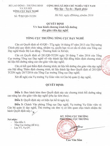 Báo cáo đầu ra 1 trong cuộc họp Ủy ban điều phối hỗn hợp lần thứ 6 (từ 6/2016 đến 3/2017)