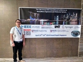 Báo cáo tại Hội thảo IEEE NEMS 2018 - Singapore