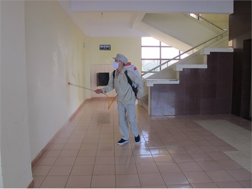 Phun thuốc phòng chống dịch bênh đợt 1 năm 2018