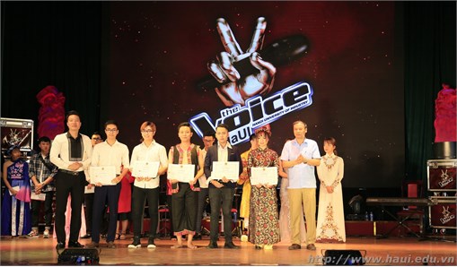 Đêm chung kết cuộc thi Giọng hát hay Học sinh sinh viên HaUI 2018