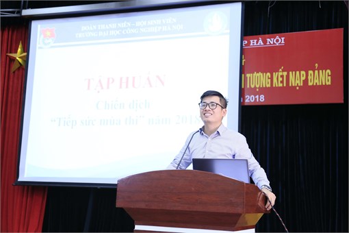 Tập huấn lực lượng TNTN hỗ trợ kỳ thi THPT Quốc gia năm 2018