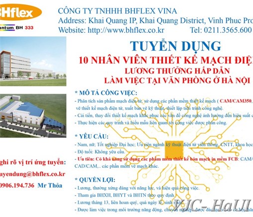 Thông báo tuyển dụng