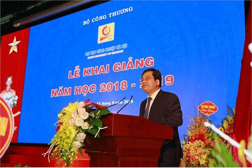 Lễ Khai giảng năm học mới 2018 - 2019 tại Đại học Công nghiệp Hà Nội