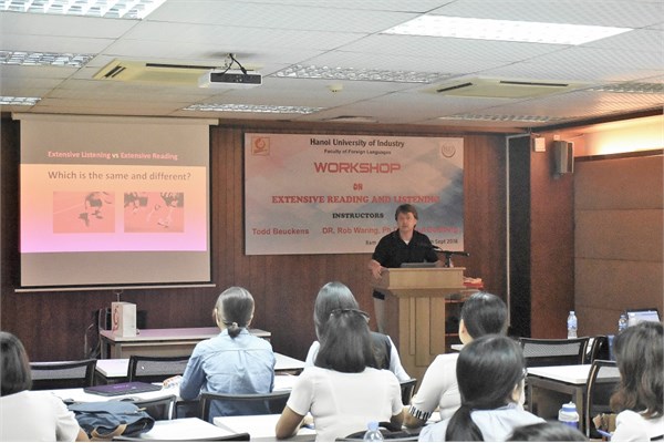 Hội thảo Extensive Reading & Listening 2018