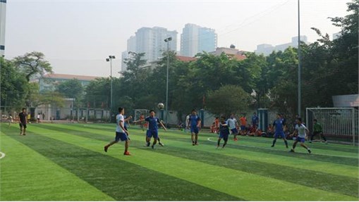 Giải bóng đá giao hữu CB-GV khoa/viện Điện các trường đại học khu vực Hà Nội lần thứ nhất, 2018