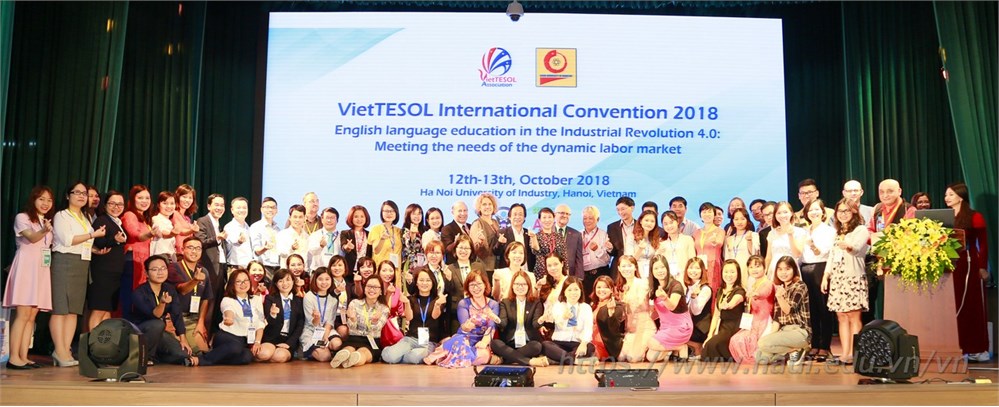 Hội thảo Quốc tế VietTESOL 2018: Đào tạo tiếng Anh đáp ứng nhu cầu thị trường lao động trong cuộc cách mạng công nghiệp lần thứ 4