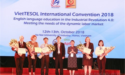 The VietTESOL International Convention 2018: English language education in the industrial revolution 4.0: meeting the needs of the dynamic labor market