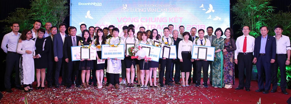 Chung kết Giải thưởng Tài năng Lương Văn Can 2018: Vinh danh Đại học Công nghiệp Hà Nội