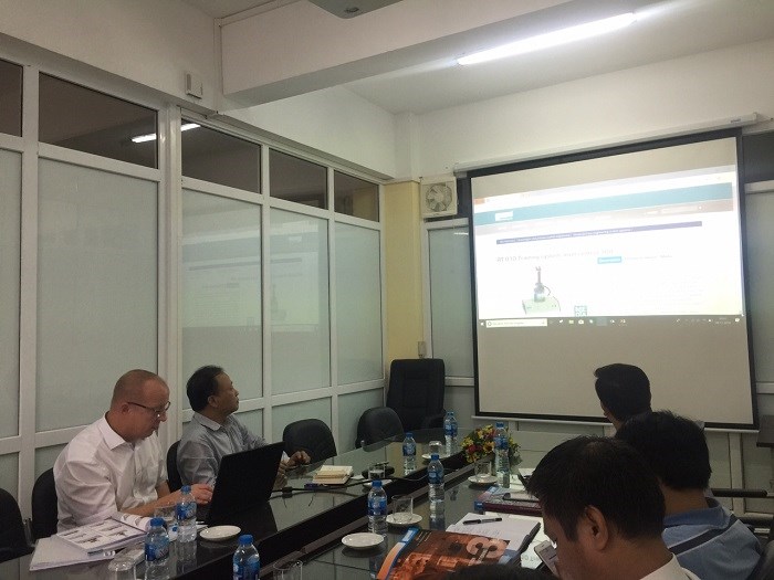 Công ty GUNT Gereatebau / Công ty Thiên Việt Kỹ thuật đến thăm và làm việc với khoa Cơ khí - Trường Đại học Công Nghiệp Hà Nội